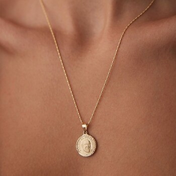 Padre Pio of Pietrelcina Madolyon Kolye - Tuana