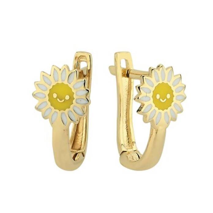 Papatya Çocuk Küpesi - 1