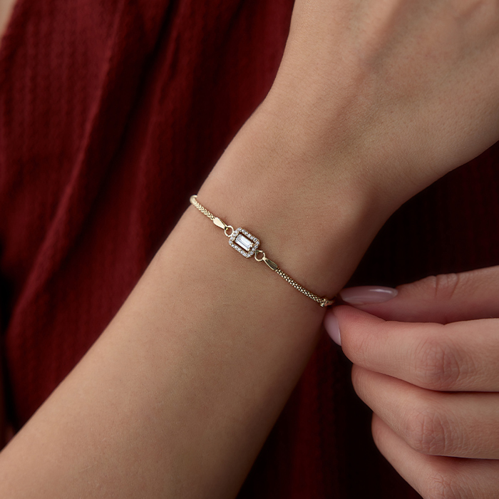 Parçalı Baget Hila Bileklik - Nüans