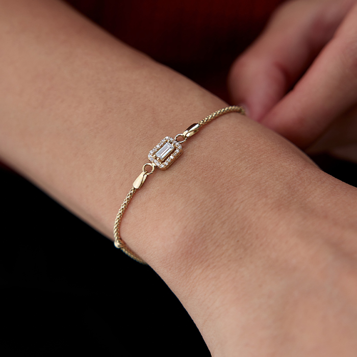 Parçalı Baget Hila Bileklik - Nüans (1)