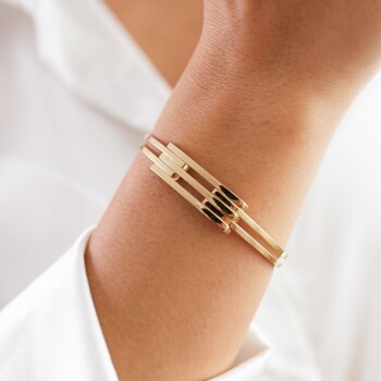 Parlak İkili Kaburga Kelepçe - Özer (1)