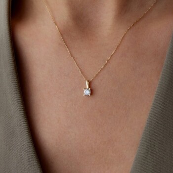 Pavil Tektaş Kolye - Özçelik