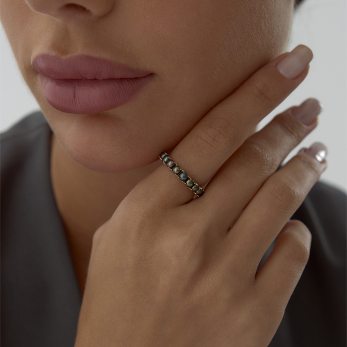 Peacock Pearl Yüzük - Arax (1)