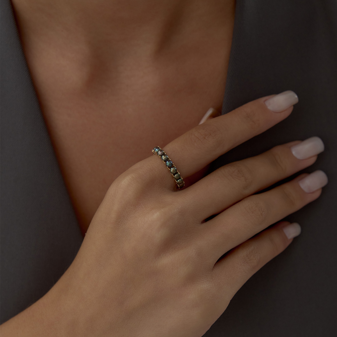 Peacock Pearl Yüzük - 1