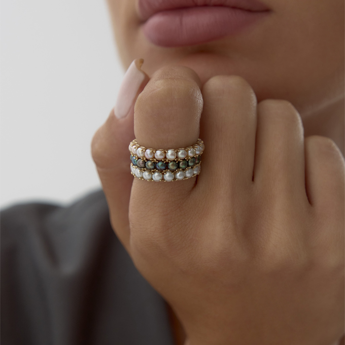 Peacock Pearl Yüzük - 3