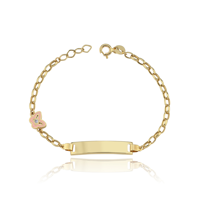 Pembe Mineli Kelebek Bebek Künyesi - Melike