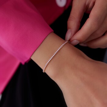 Pembe Su Yolu Bileklik - Cemart