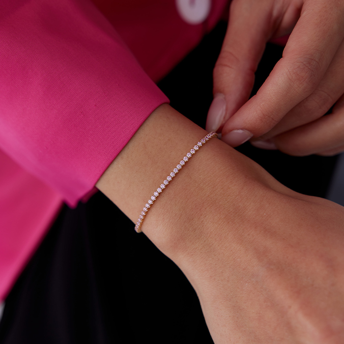 Pembe Su Yolu Bileklik - Cemart