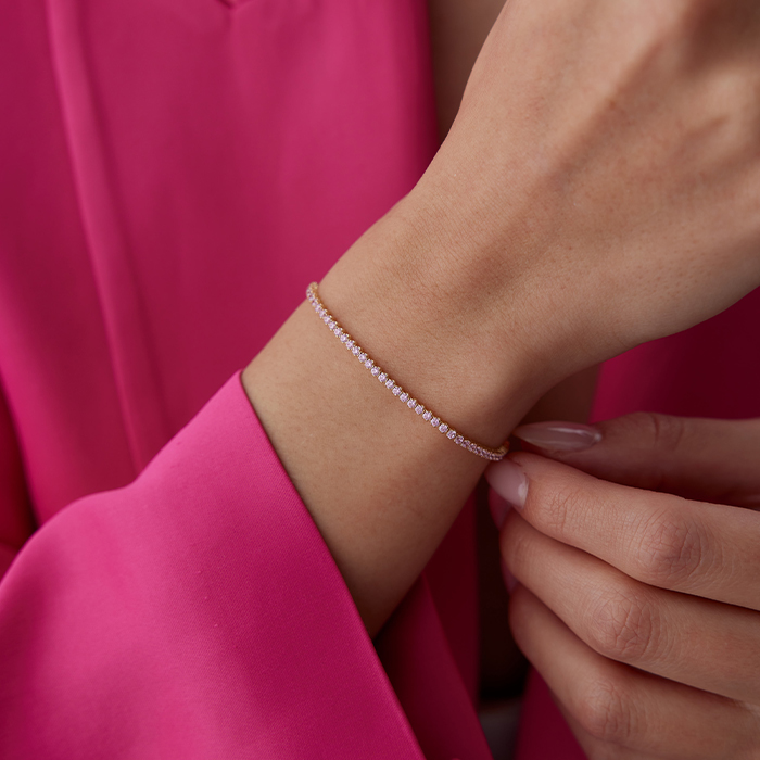 Pembe Su Yolu Bileklik - Cemart (1)