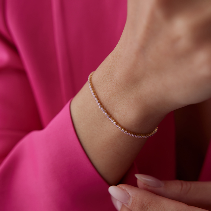 Pembe Su Yolu Bileklik - 3