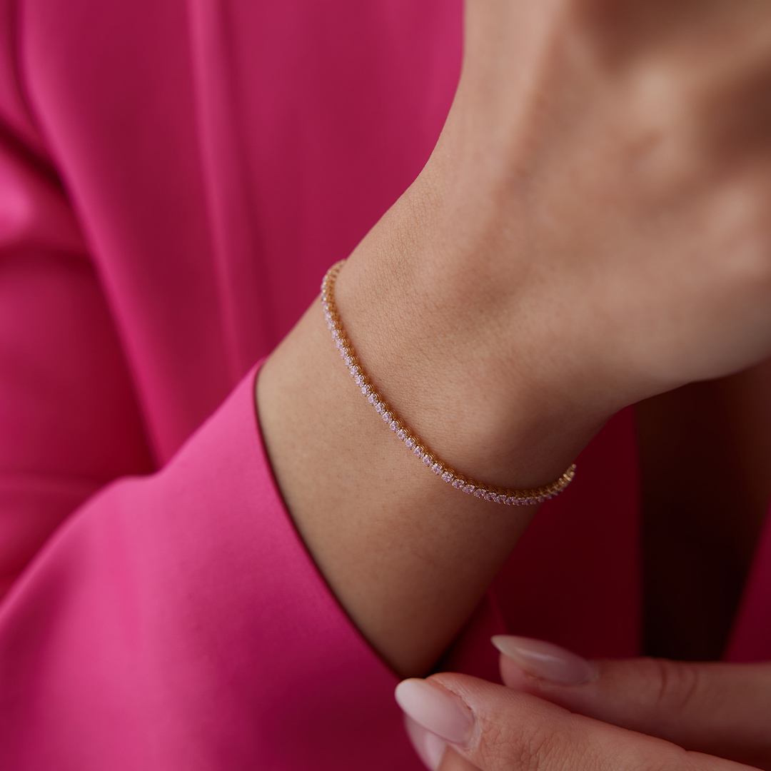 Pembe Su Yolu Bileklik - 3