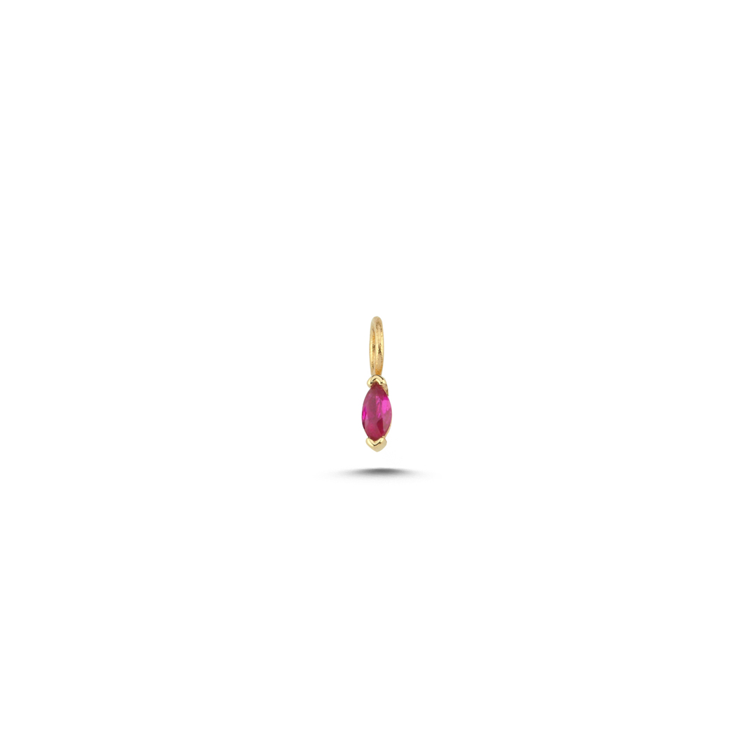 Pembe Taşlı Kıvılcım Charm - 1