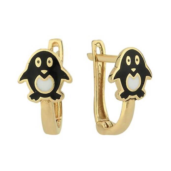 Penguen Çocuk Küpesi - 1