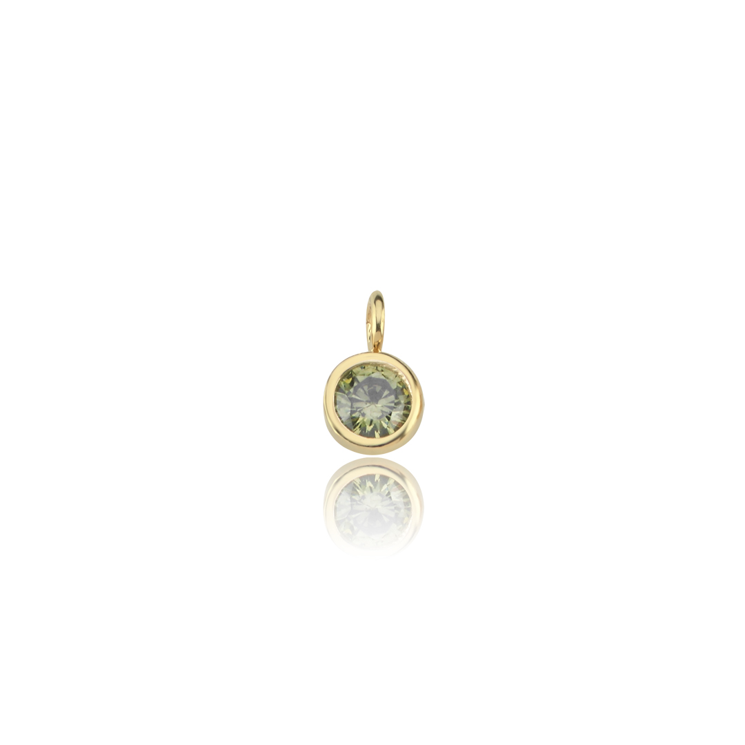 Peridot Doğum Taşı Charm - 1