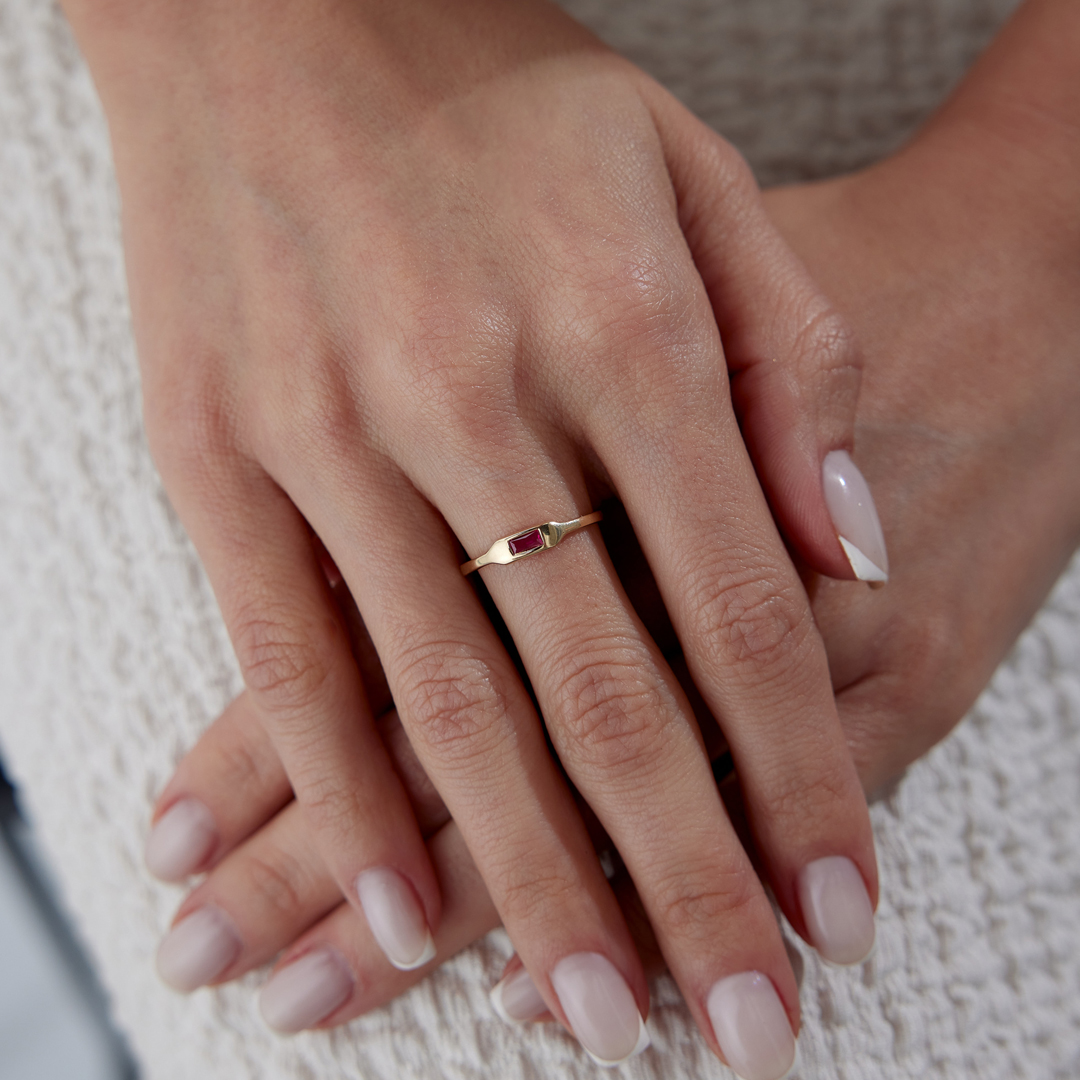 Pink Astra Yüzük - 1