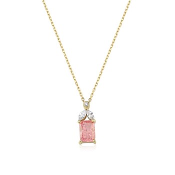 Pink Baget Kolye - 3
