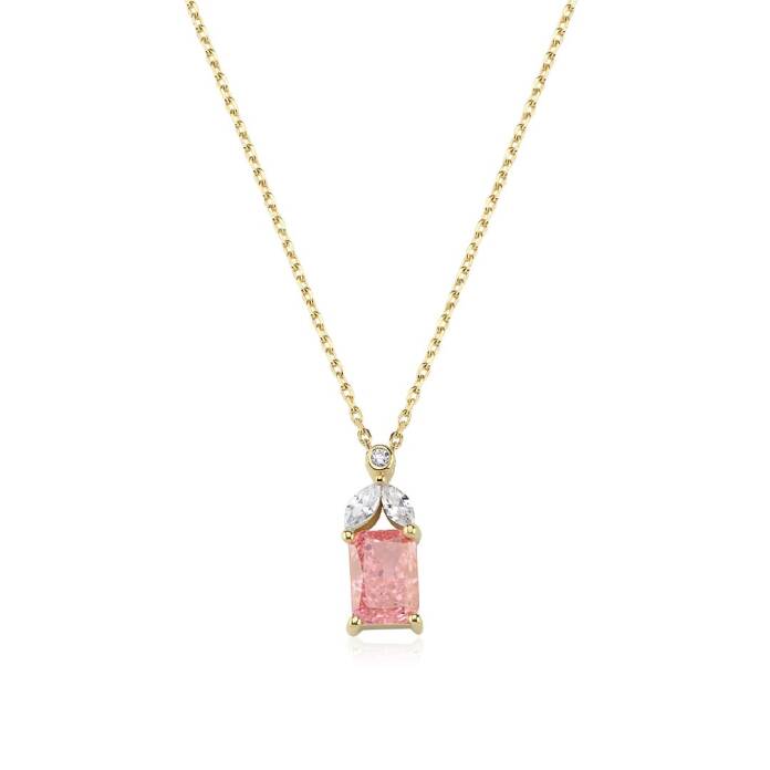 Pink Baget Kolye - 3