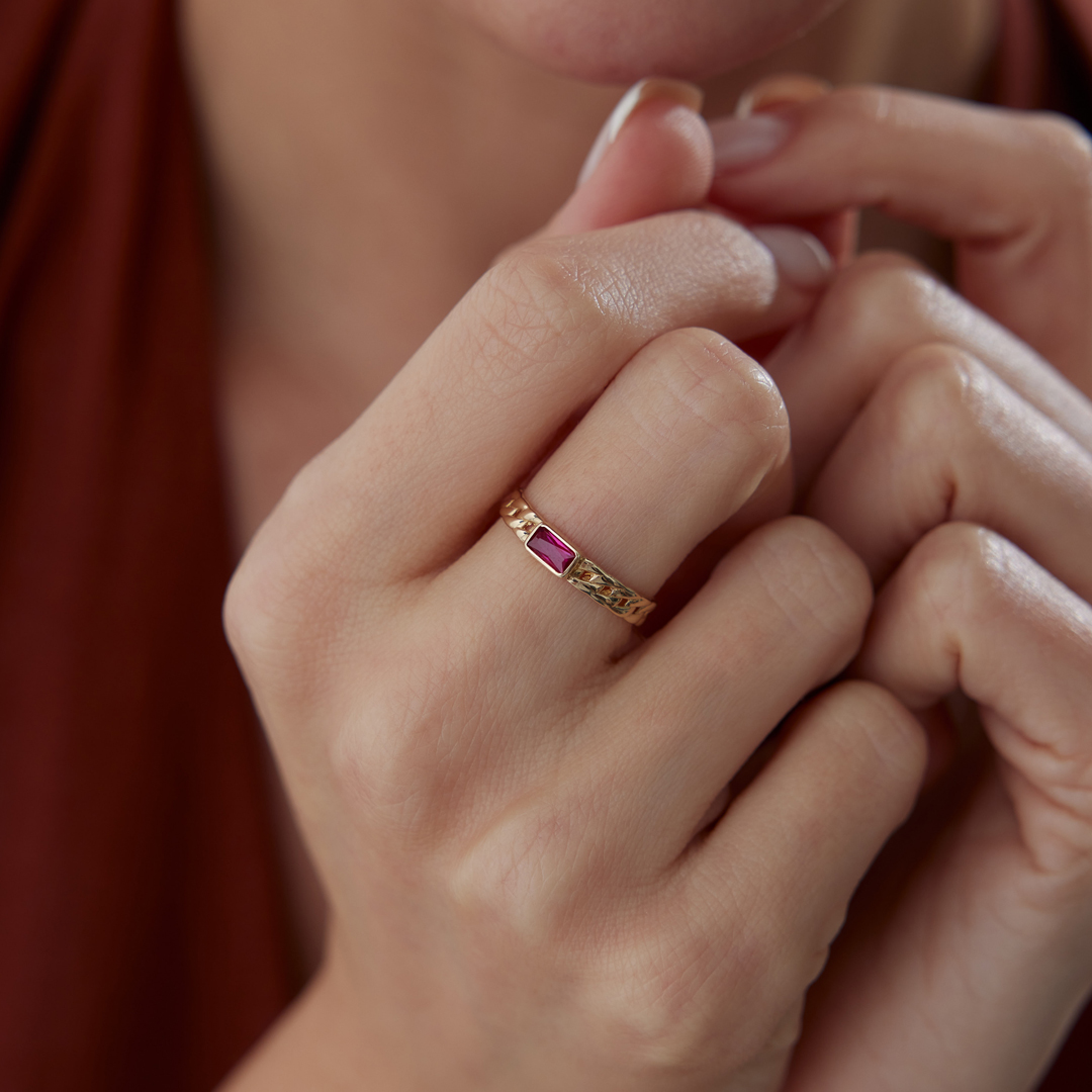 Pink Bright Yüzük - 1