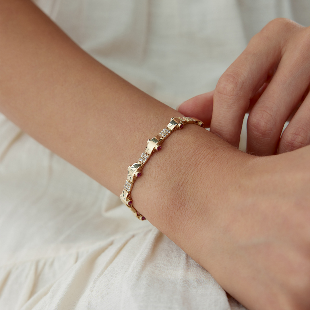 Pink Bump Bileklik - 1