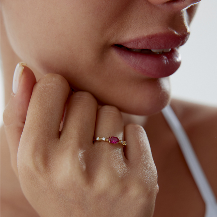 Pink Fiorent Yüzük - Ali Altınbas (1)