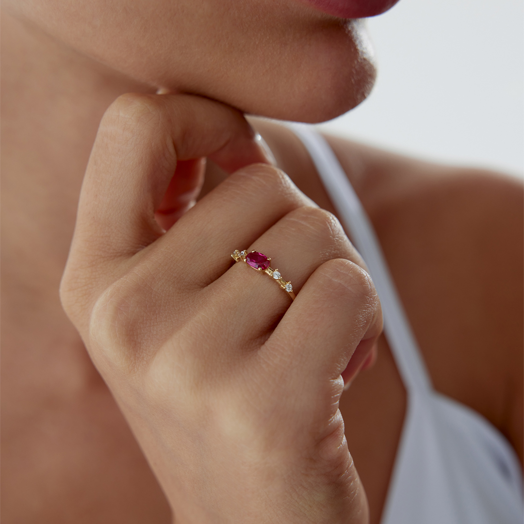 Pink Fiorent Yüzük - 3