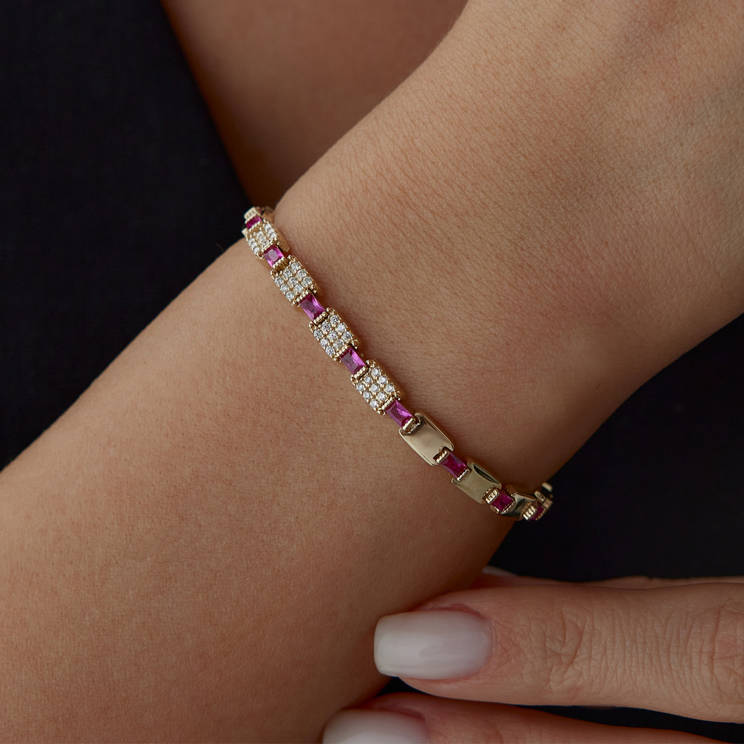 Pink Lily Bileklik - 1