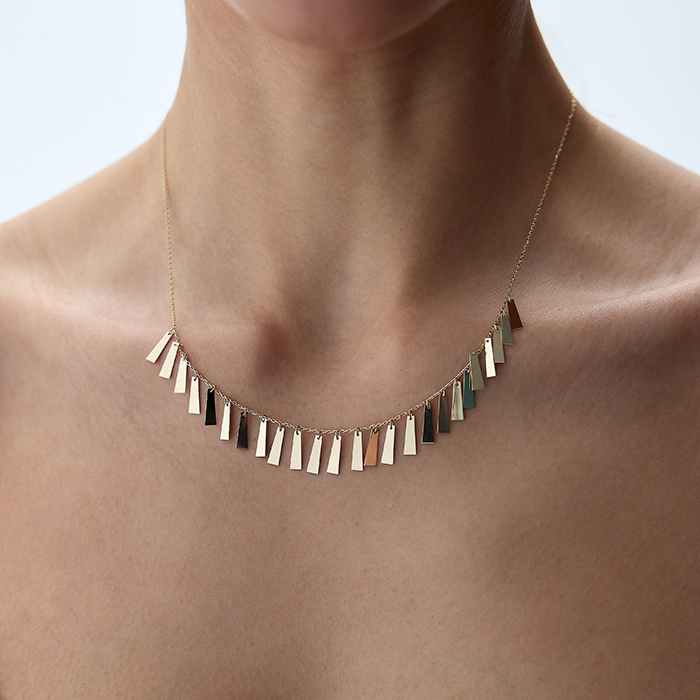 Piramit Pul Kolye - Rayna