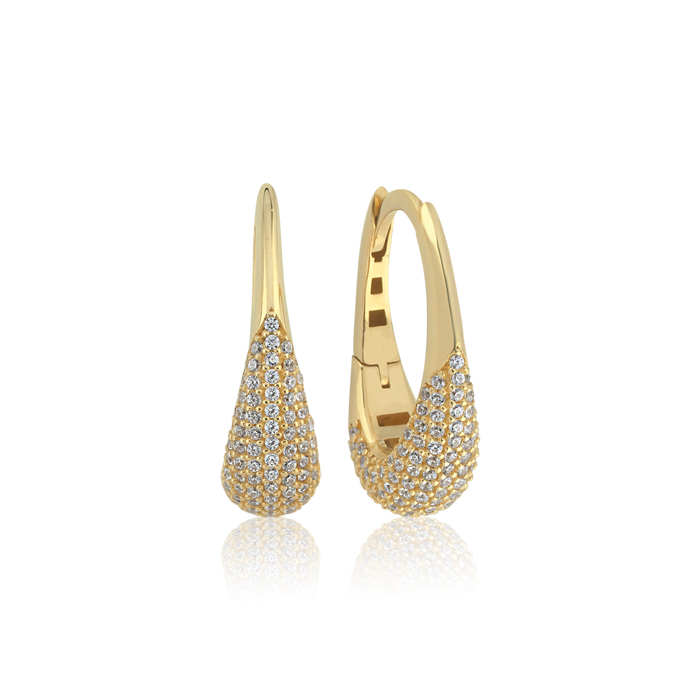 Pırıltı Dolgu Küpe - Arax