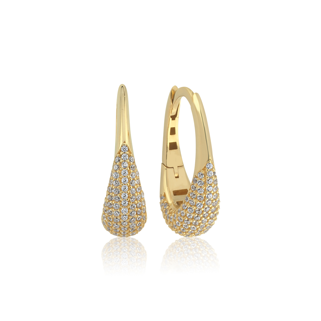 Pırıltı Dolgu Küpe - 1