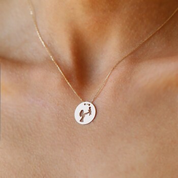 Plaka Anne Çocuk Kolye - Rayna