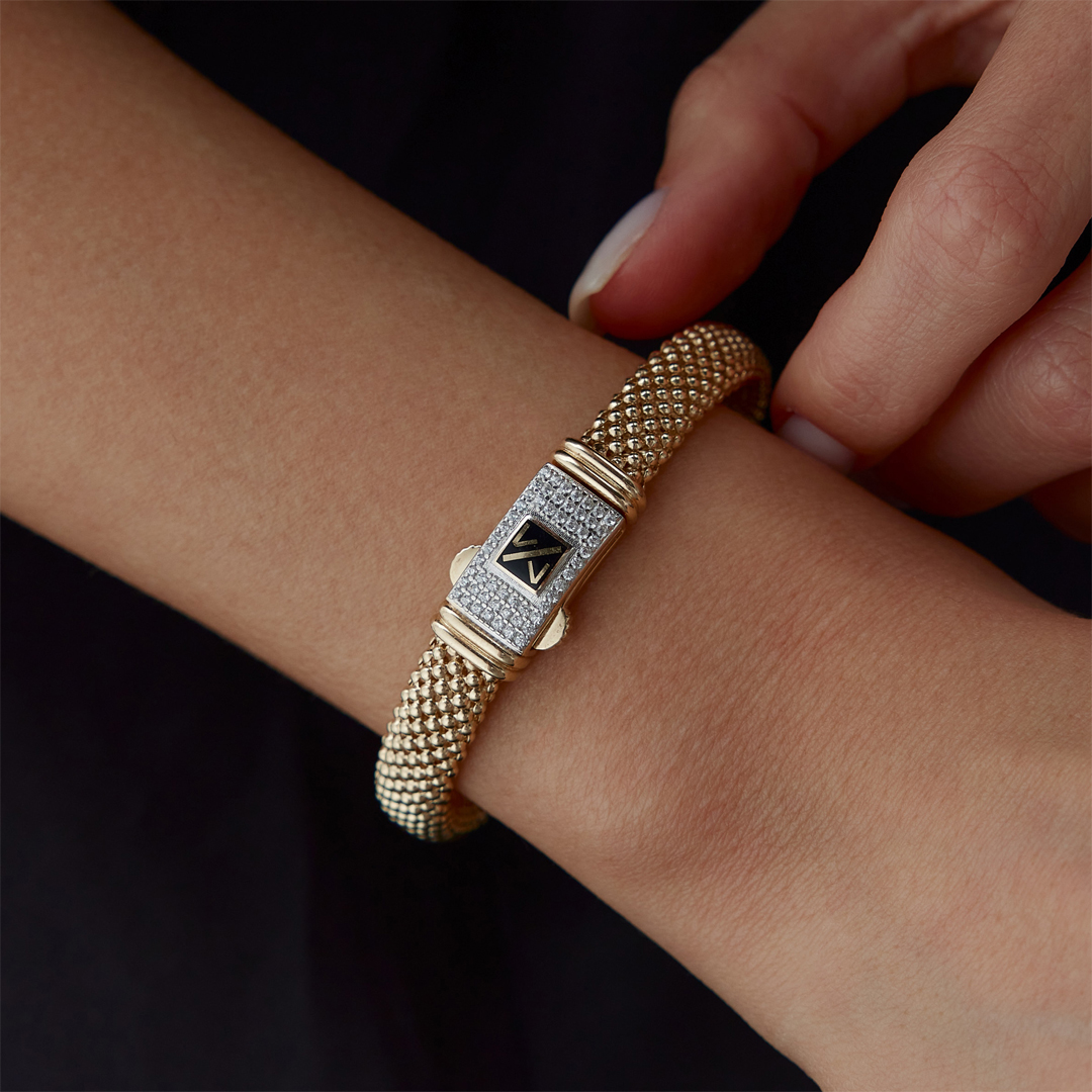 Point Taşlı Kilit Bileklik - 1