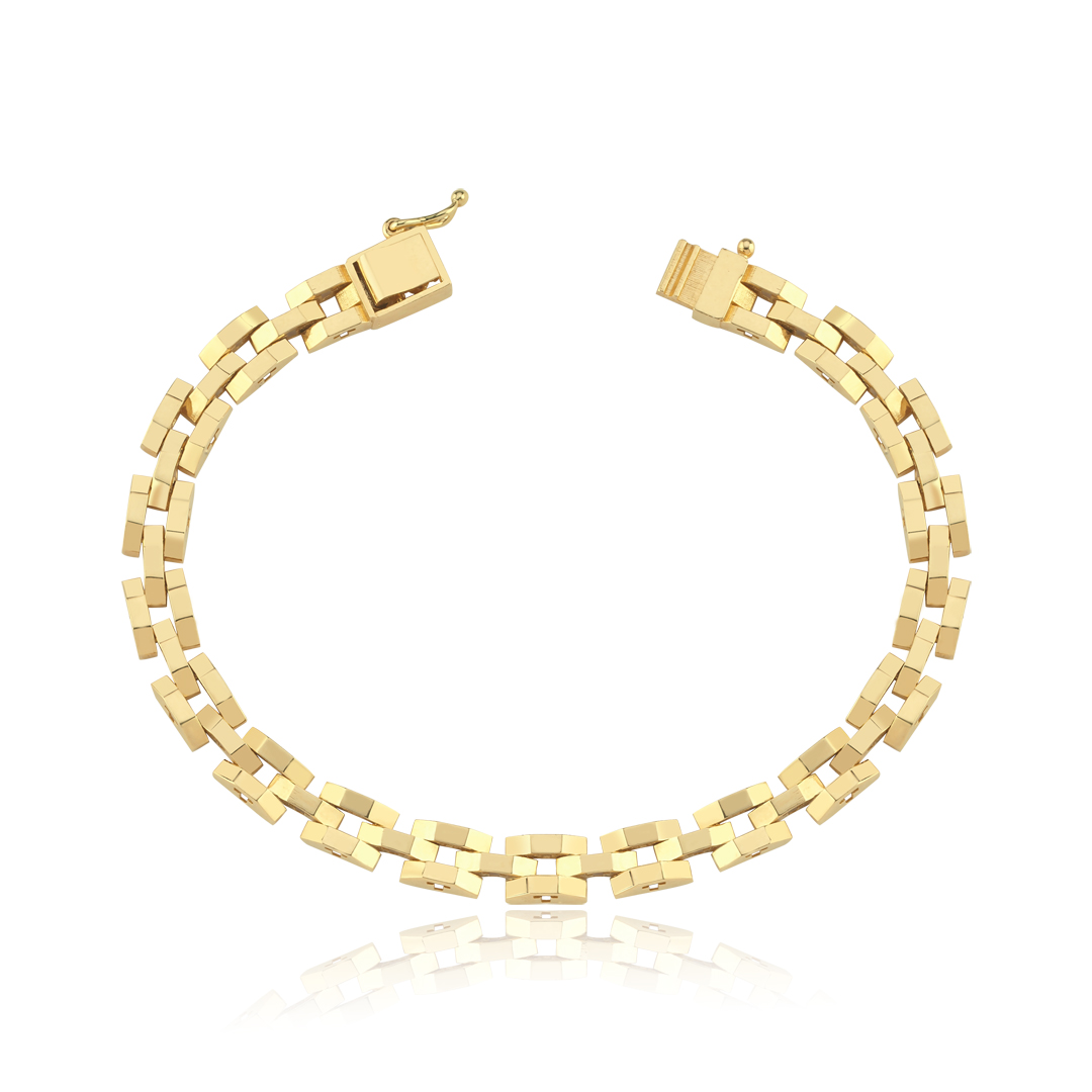 Prizma Kayış Altın Bileklik - 1