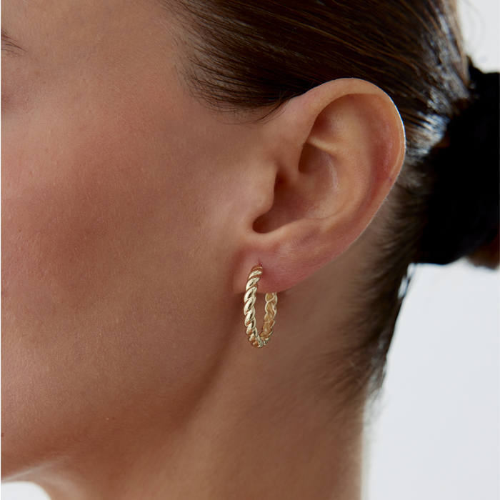 Pure Burgu Küpe - Rayna