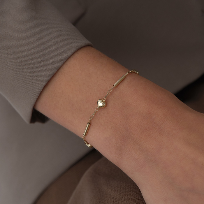 Pure Line Kalp Bileklik - RİTİM