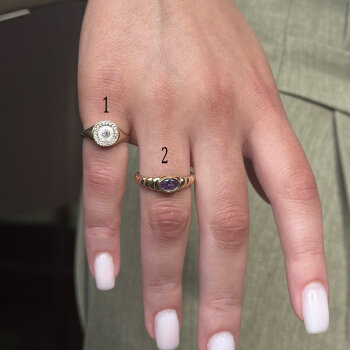 Purple Rimora Yüzük (2) - Simoro