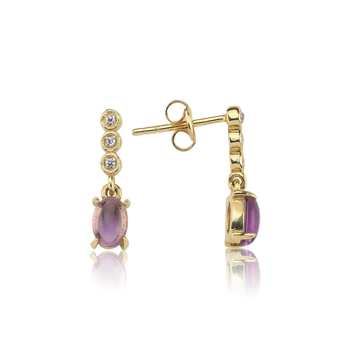 Purple Royal Küpe - 3