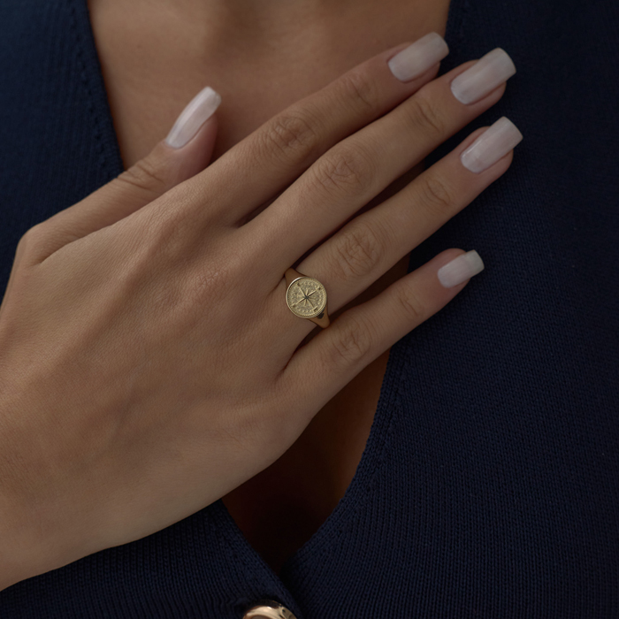 Pusula Simgesi Yüzük - 3