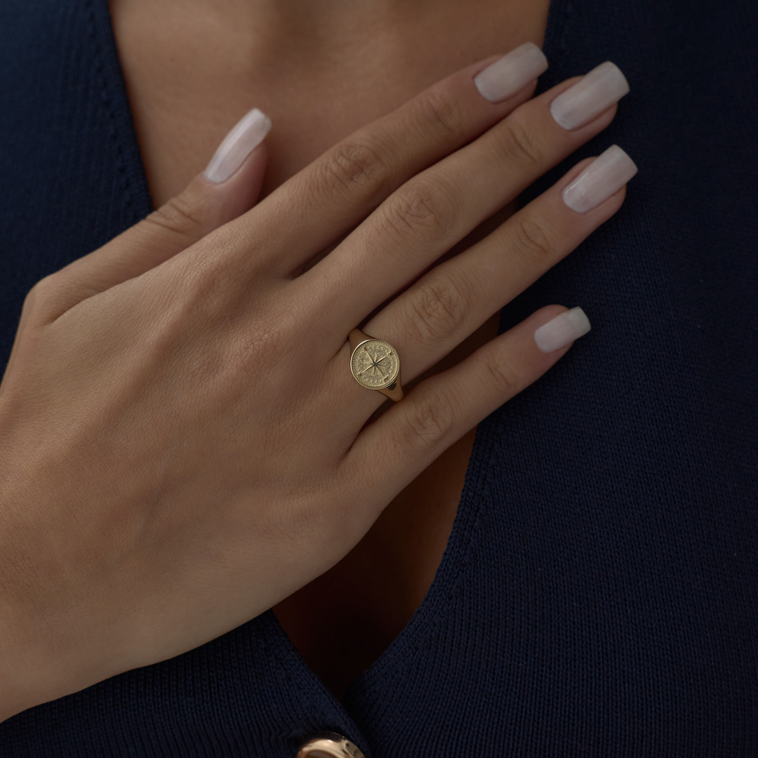 Pusula Simgesi Yüzük - 3