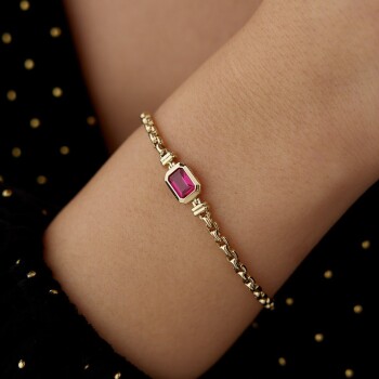 Red Line Zincir Bileklik - 3