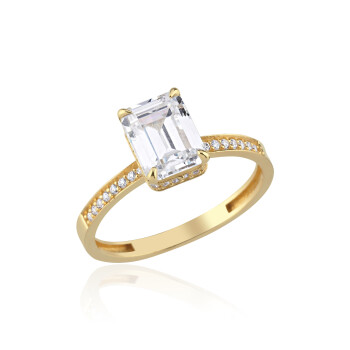 Reflection Yarımtur Tektaş Yüzük - Sardes (1)