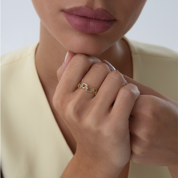 Regal Chain Yüzük - Cemart