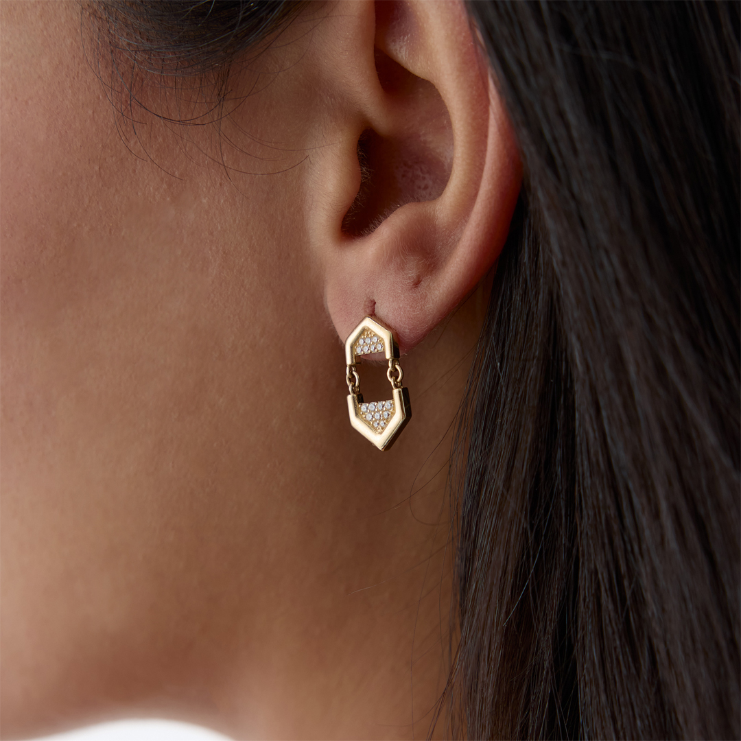 Rellia Taşlı Küpe - 2