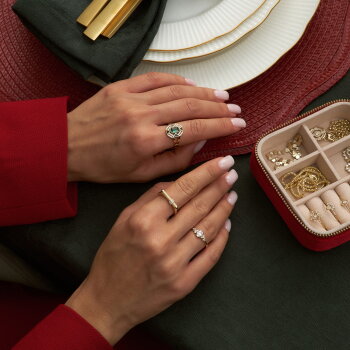 Renkli Baget Queen Yüzük - 5