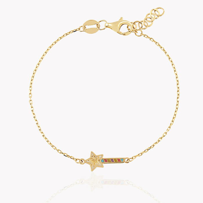 Renkli Sihirli Değnek Çocuk Bilekliği - Melike