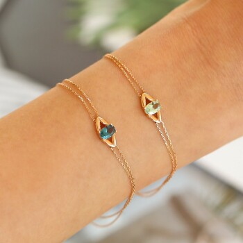 Renkli Taşlı Bileklik - Alen