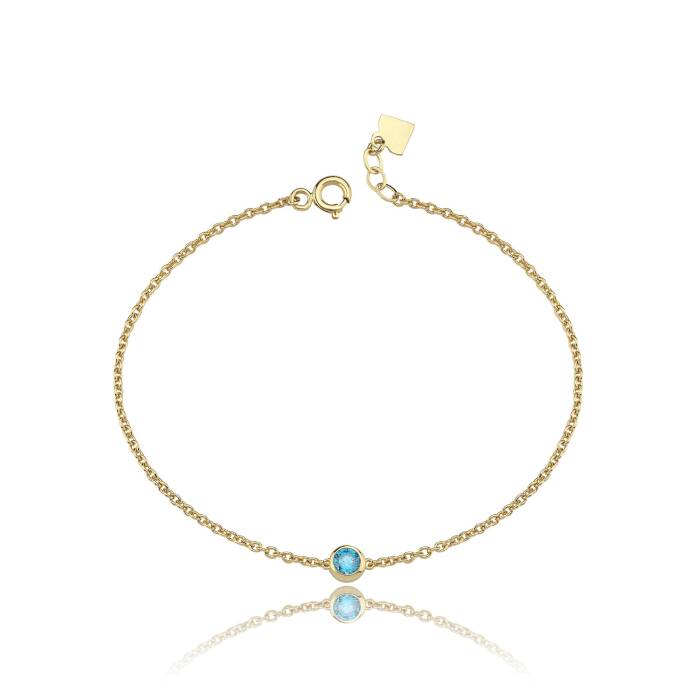 Renkli Taşlı Mini Bileklik - 3