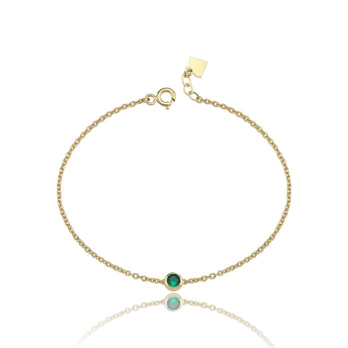 Renkli Taşlı Mini Bileklik - 4