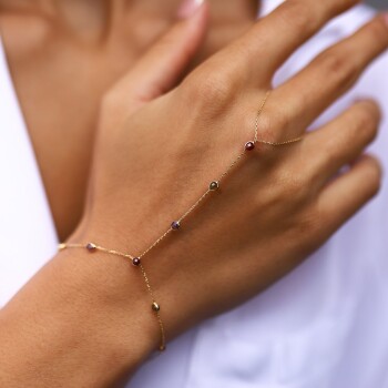 Renkli Taşlı Şahmeran - Cemart