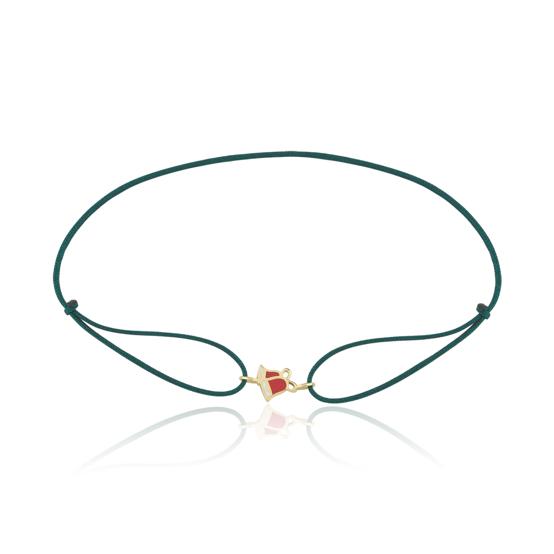 Ring Bell İpli Bileklik - 1