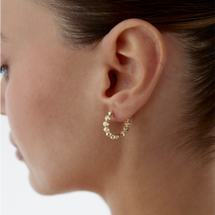 Round Halka Küpe - Rayna (1)